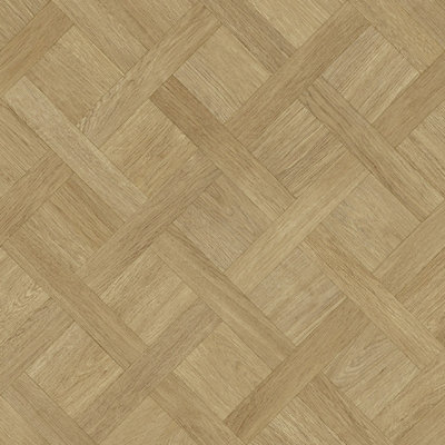 Beige Brown Wood Effect Vinyl Flooring, Contract Commercial Vinyl Flooring with 3.5mm Thickness-10m(32'9") X 3m(9'9")-30m²