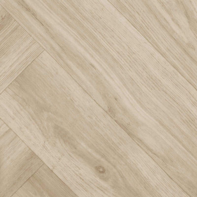 Beige Contract Wood Effect Commercial Vinyl Flooring For Office, Shop ...