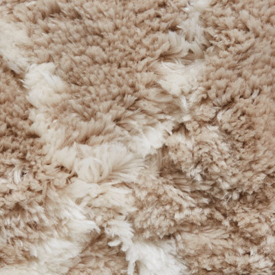 Beige/Cream Handmade Luxurious Modern Shaggy Easy to Clean Bedroom Dining Room Living Room Rug -200cm X 290cm - 4