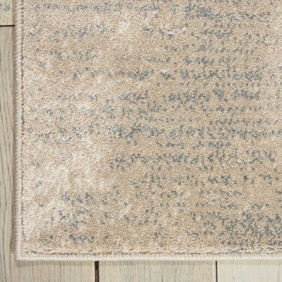 Beige,Floral Luxurious Modern Easy to clean Rug For Bedroom & Living Room-117cm X 178cm