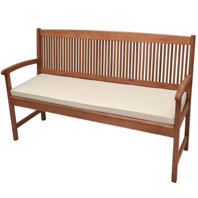 2 seater garden outlet bench cushion