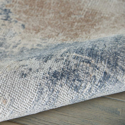 Beige Grey Luxurious Modern Easy to Clean Abstract Rug For Dining Room ...