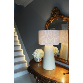 beige leaves (Ceiling & Lamp Shade) / 45cm x 26cm / Lamp Shade