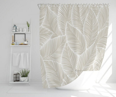 beige leaves (Shower Curtain) / Default Title Price Comparisons | Compare The Build