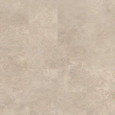 Beige Modern Stone Effect Anti-Slip Vinyl Flooring For Kitchen ...