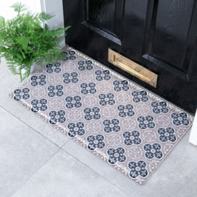 Beige Mosaic Doormat (70 x 40cm)
