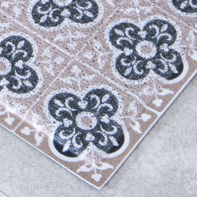 Beige Mosaic Doormat (70 x 40cm)