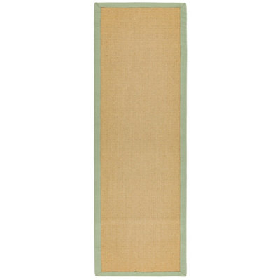 Beige Natural Modern Plain Easy to Clean Bordered Plain Rug For Dining Room Bedroom And Living Room-200cm X 300cm
