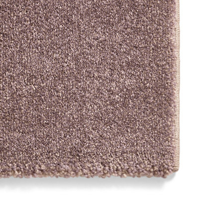 Beige/Purple Modern Geometric Handmade Easy to Clean Rug for Living Room Bedroom and Dining Room-60 X 230cm (Runner)