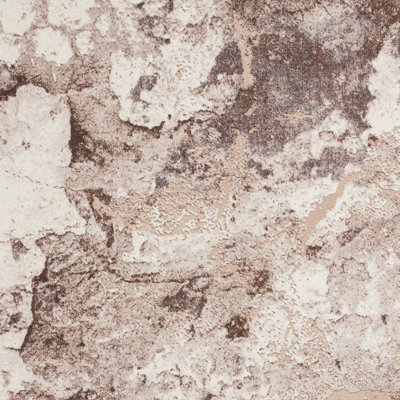 Beige/Silver Abstract Modern Easy To Clean Rug For Living Room Bedroom & Dining Room-120cm X 170cm
