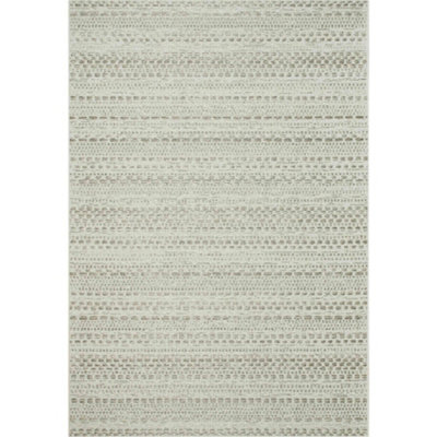 Beige Striped Outdoor Rug, Striped Stain-Resistant Rug For Patio, Garden, Deck, 5mm Modern Outdoor Rug-120cm X 170cm