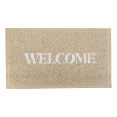 Beige Welcome Doormat (70 x 40cm) - 3