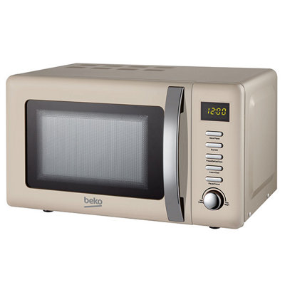 Beko 800W / 20L Microwave Retro Cream