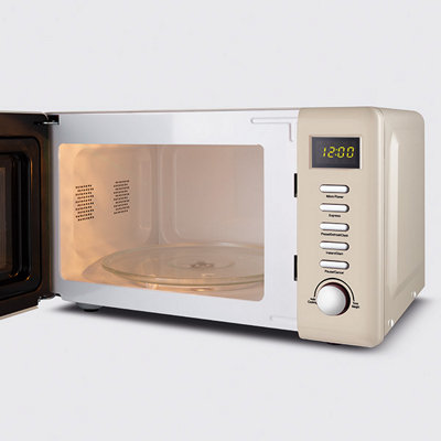 Beko 800W / 20L Microwave Retro Cream