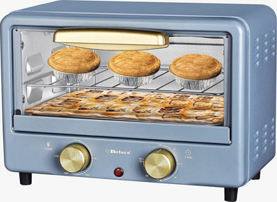 Belaco 10L Retro Mini Oven - Blue