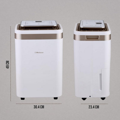 Belaco 12L/Day Dehumidifier Portable Dehumidifiers For Home Digital Humidity Display Compressor Dehumidifier For Damp Moisture Remover For Home 24h Timer Dehumidifiers For Ying Clothes P 50700774