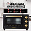 Belaco 23L Toaster Oven Tabletop  Cooking Baking Portable Oven Rotiseerie