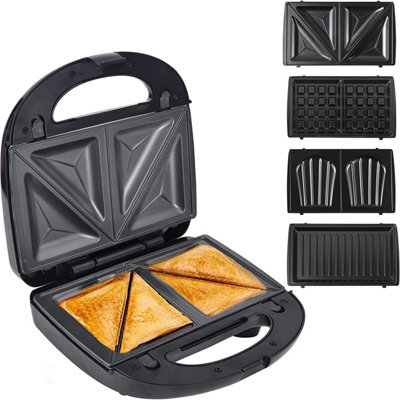 Black & Decker 3 in 1 Sandwichmaker, Grill & Wafflemaker - Review and Demo  