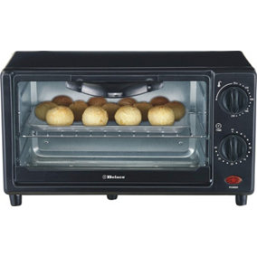Belaco 9l Mini Oven - Black - Table Top Cooker