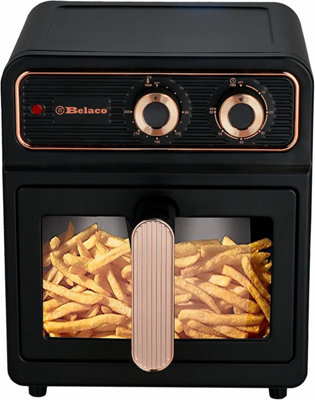 Belaco Air Fryers, 6L Oil free Air Fryer, 1700w with Rapid Air Circulation for Healthy & Fast Cooking, 60 Min Timer,