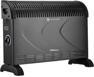 Belaco Convector Heater - Black 750w -2000w