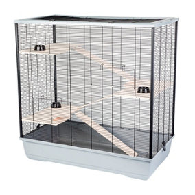 Belfry XL Rat Hamster Small Animal Cage The - 100 x 54 x 100 - Grey