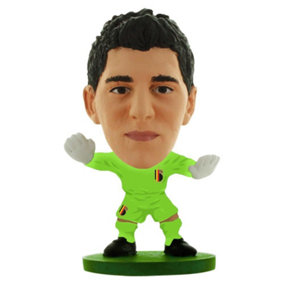 Belgium Thibaut Courtois SoccerStarz Football Figurine Green (One Size)