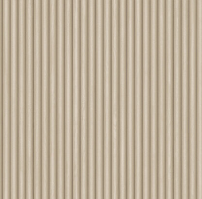 Belgravia 3D Ribbed Wood Effect Cream Wallpaper 2324