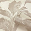 Belgravia Alessia Gold/Crm Textured Leaf