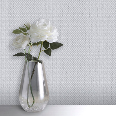 Belgravia Amelie Textured Wallpaper Grey 3008