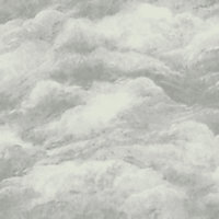 Belgravia Cloud Weave Silver Wallpaper 5705