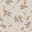 Belgravia Décor Amelie Blossom Beige/Yellow Wallpaper