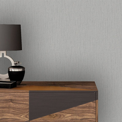 Belgravia Décor Amelie Texture Dark Grey Wallpaper