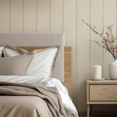 Belgravia Décor Beaded Wood Beige