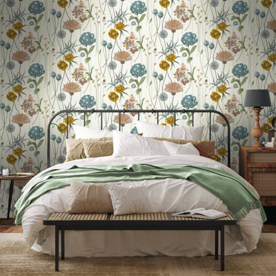Belgravia Décor Botanist White Green