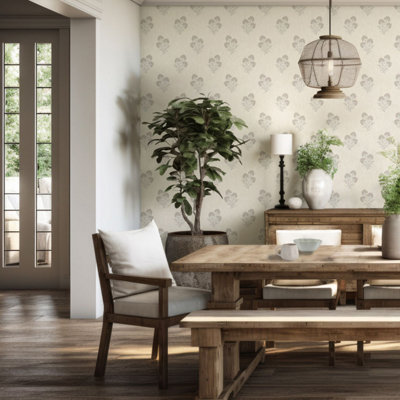 Belgravia Décor Carlotta Motif Beige / Cream