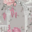 Belgravia Décor Corinthia Archway Birds Pink Smooth Wallpaper