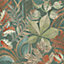Belgravia Décor Eden Leaf Green Smooth Wallpaper