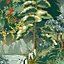 Belgravia Décor Landscape Deep Green Smooth Wallpaper