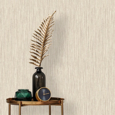 Belgravia Décor Luciano Beige Textured Wallpaper