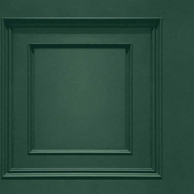 Belgravia Décor Oliana Panel Green Smooth Wallpaper