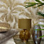Belgravia Décor Palm Tree Gold Textured Wallpaper