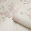 Belgravia Décor Tiffany Fiore Flower Pink Textured Wallpaper