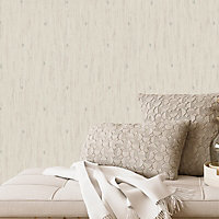 Belgravia Décor Tiffany Pearl Cream Heavily Textured Wallpaper