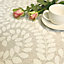 Belgravia Decor Valentino Sequin Leaf Textured Wallpaper Beige