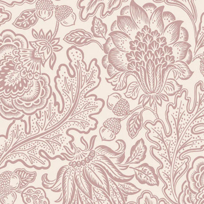 Belgravia Fernhurst Pink Floral Trail Wallpaper 1113