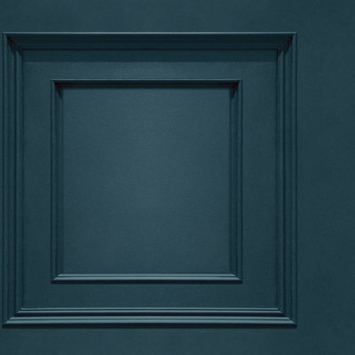 Belgravia Oliana Panel Blue Wallpaper 8491