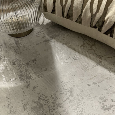 Belgravia Plaster Concrete Luxury Cream Metallic Wallpaper 2315