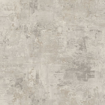 Belgravia Plaster Concrete Luxury Cream Metallic Wallpaper 2315