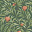 Belgravia Pomegranate Wallpaper Green